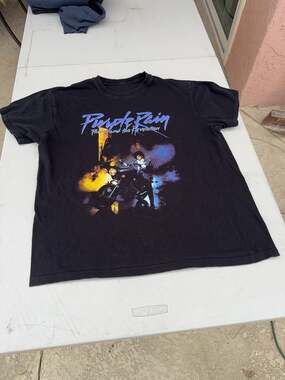Prince and the Revolution Purple Rain Graphic T-Shirt